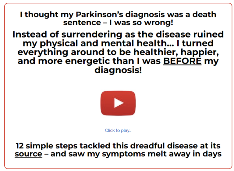 Hot help Parkinsons disease